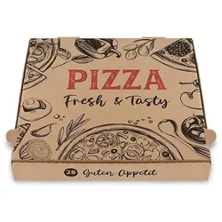 Plock GmbH Pizzakartons 28 x 28 x 4cm - 500 Kartons - recycling