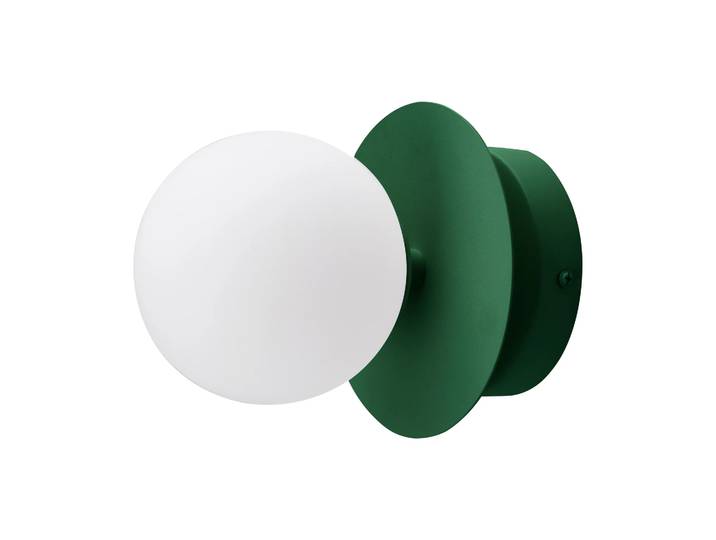 Globen Lighting Art Deco IP44 wandlamp/plafondlamp Groen-Wit