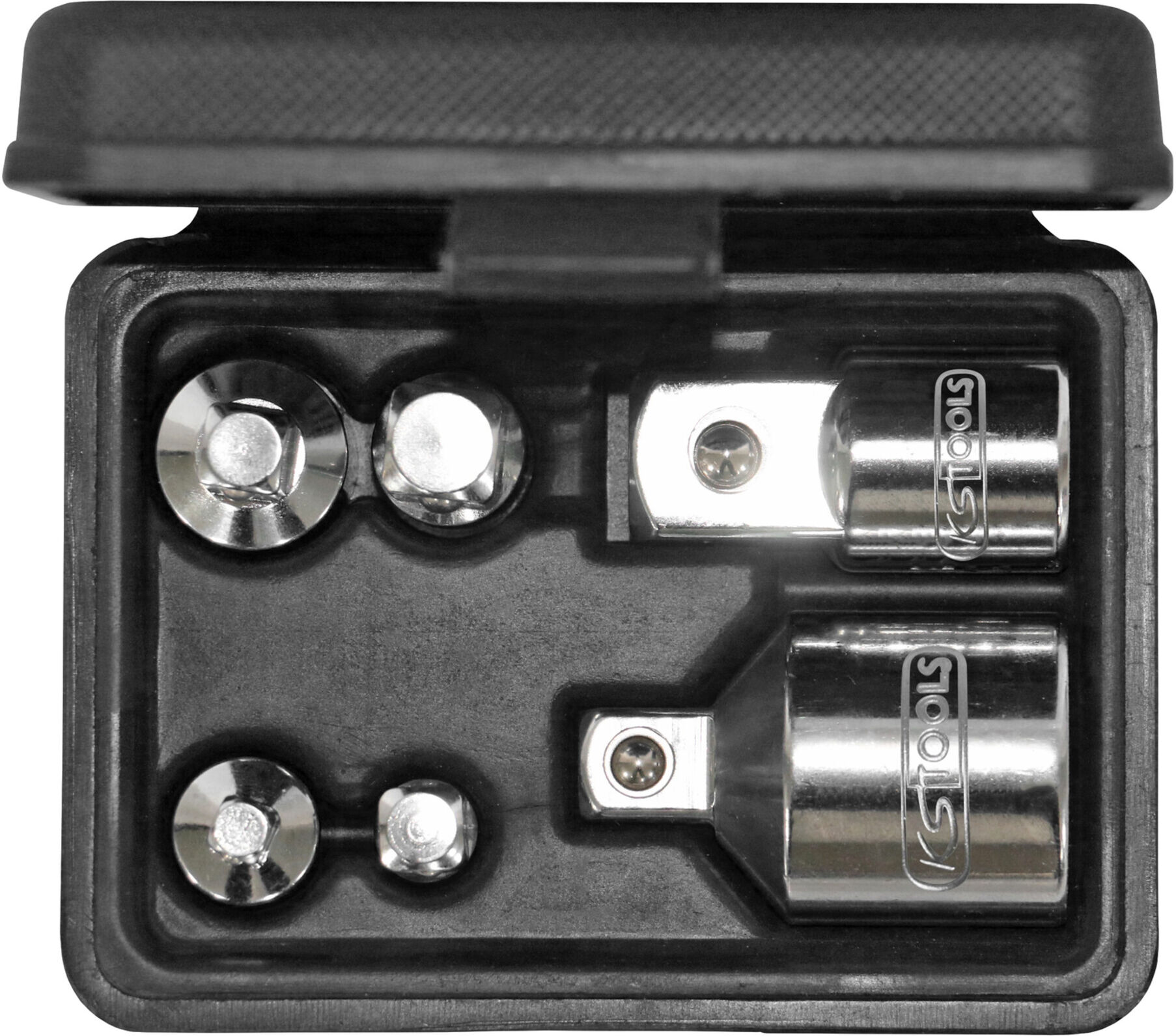 KS Tools CHROMEplus Vergrößerungs- und Reduzieradapter-Satz, 6-teilig (918.0106)
