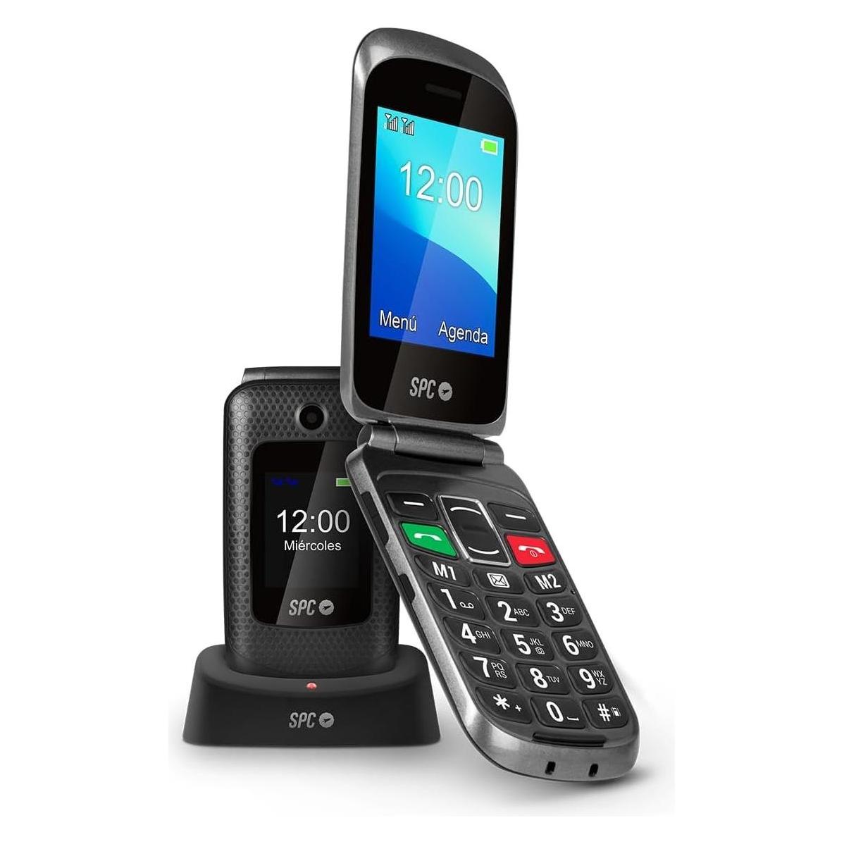 SPC Klapphandy für Senioren mit grossen Tasten, SOS-Knopf, Ladestation und Freisprecheinrichtung (58253952)