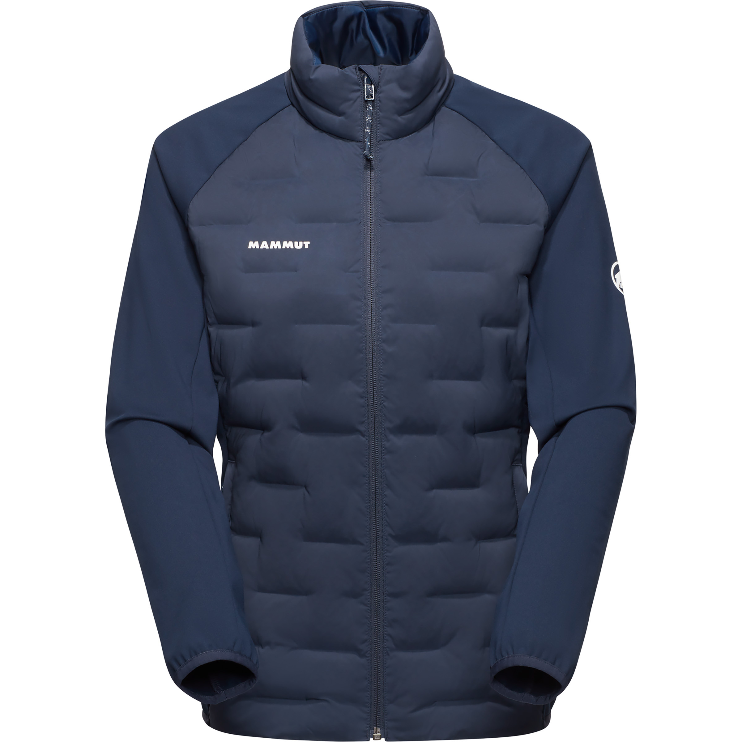 Mammut Sender In Hybrid Damen Isolationsjacke blau Größe XS Trekking Windabweisend Wasserabweisend