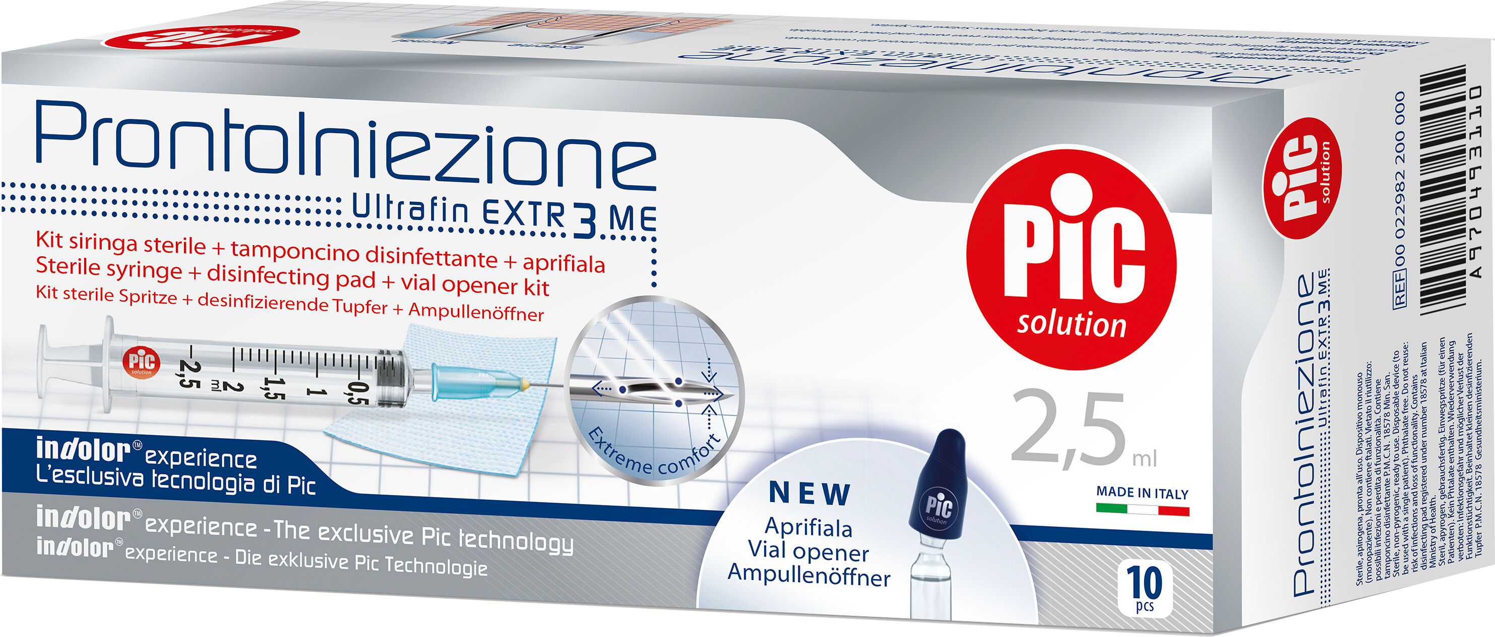 Pikdare Pic Prontoiniez.2,5ml 23g 10pz