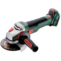 Metabo Akku-Winkelschleifer WVB 18 LTX BL 15-125 Quick mit Bremse, Drehzahlregelung, Schnellspannmut - 601731840