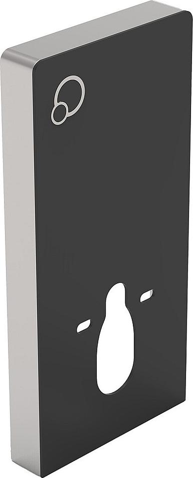 Dekoratives Trägergestell für Wand-WC - Schwarz - SPINOSA