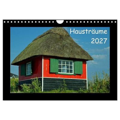 Hausträume 2027 (Wandkalender 2027 DIN A4 quer), CALVENDO Monatskalender