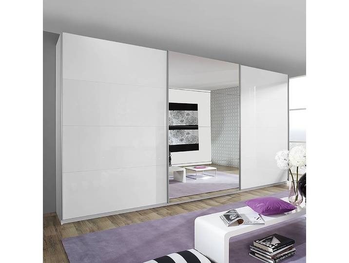 Schwebetürenschrank Beluga-Plus 361 x 236cm Weiß