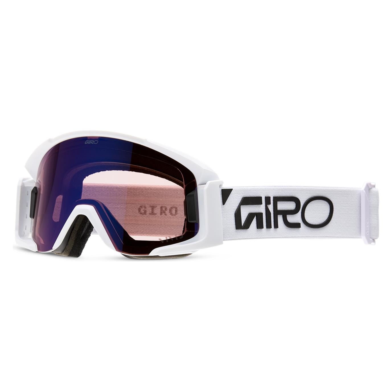 Giro Dropline Mtb White Vivid Trail Lens Clear Mtb-Brille (White, Clear, vivid trail+clear) (37890-E49-OS/7161122)
