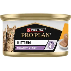 PRO PLAN Kitten Mousse mit Huhn Nassfutter für Kätzchen 85g