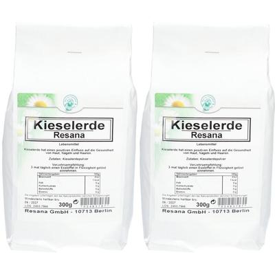 Kieselerde 2x 2x300 g Pulver