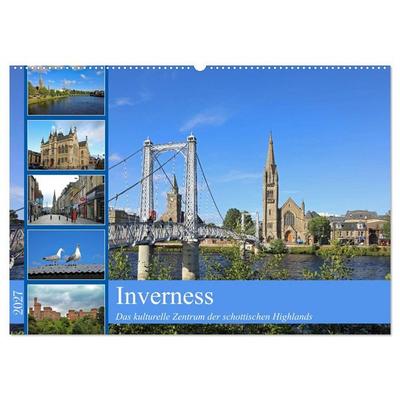Inverness (Wandkalender 2027 DIN A2 quer), CALVENDO Monatskalender