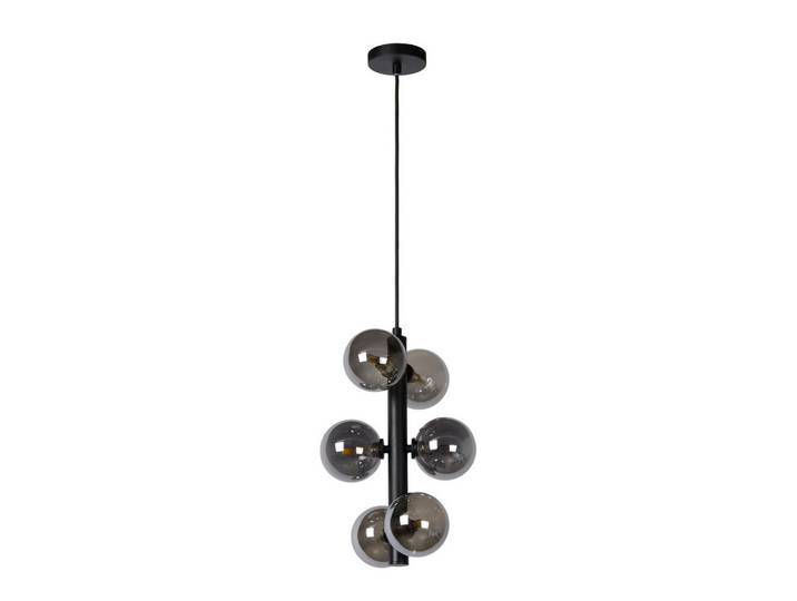 Lucide Hängeleuchte Tycho, Schwarz, Glas, 25.5x150x25.5 cm, RoHS, Reach, Lampen & Leuchten, Innenbeleuchtung, Hängeleuchten, Pendelleuchten