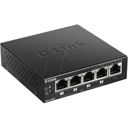 D-LINK DGS-1005P - Switch, 5-Port, Gigabit Ethernet, PoE+