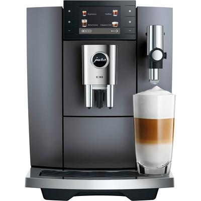 JURA Kaffeevollautomat "15743 E10 (EA)", onyx grau, B:27cm H:34,8cm T:44,6cm, Kaffeevollautomaten, 36 Spezialitäten, Light & Cold Brew & Sweet Foam, Kaffeevollautomat