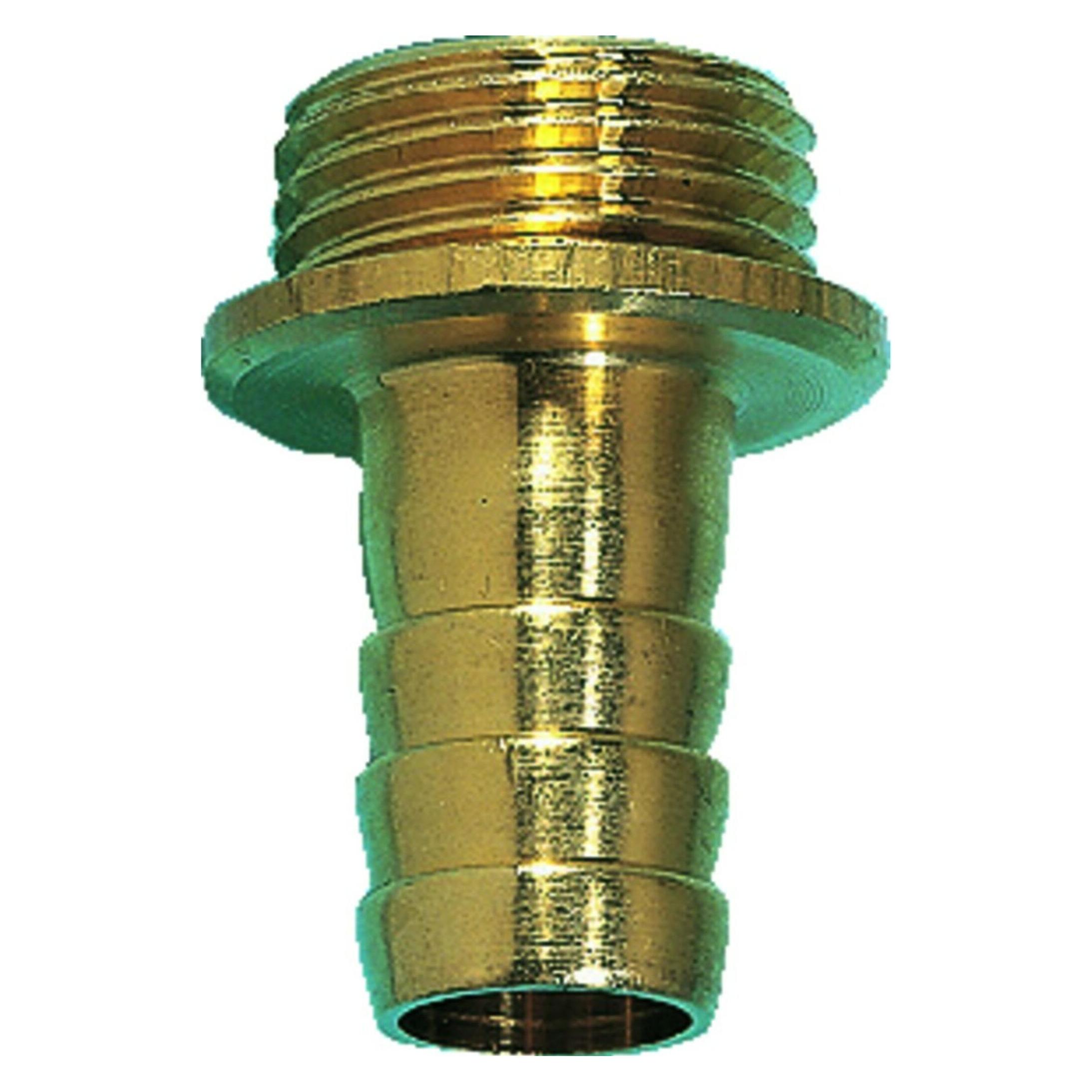 Magni Liquipipe GmbH Messing Schlauchtülle 6Kt Aussengewinde 1/2" 13mm (Schlauchschelle) (0411812)