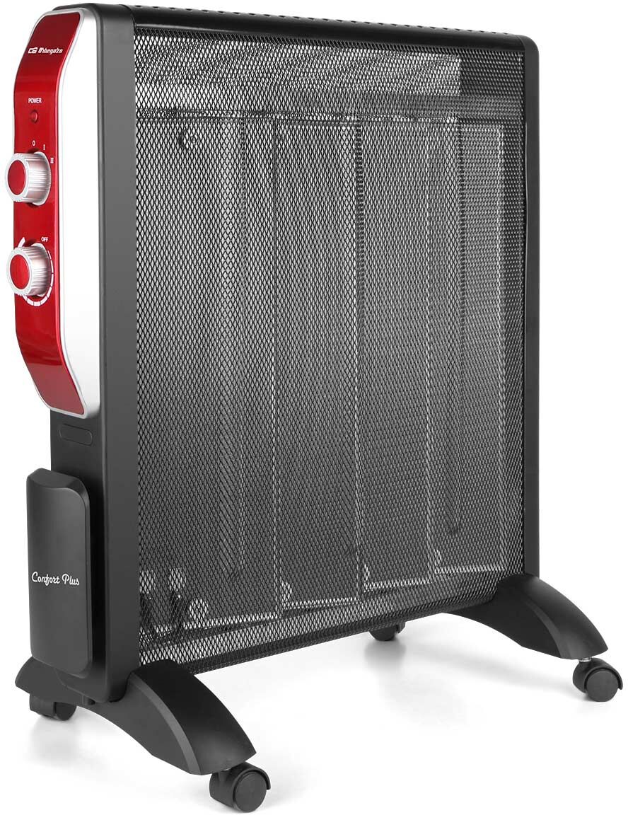 Orbegozo Radiador mica RMN 2050 con 2 niveles de calor. Negro / Gris