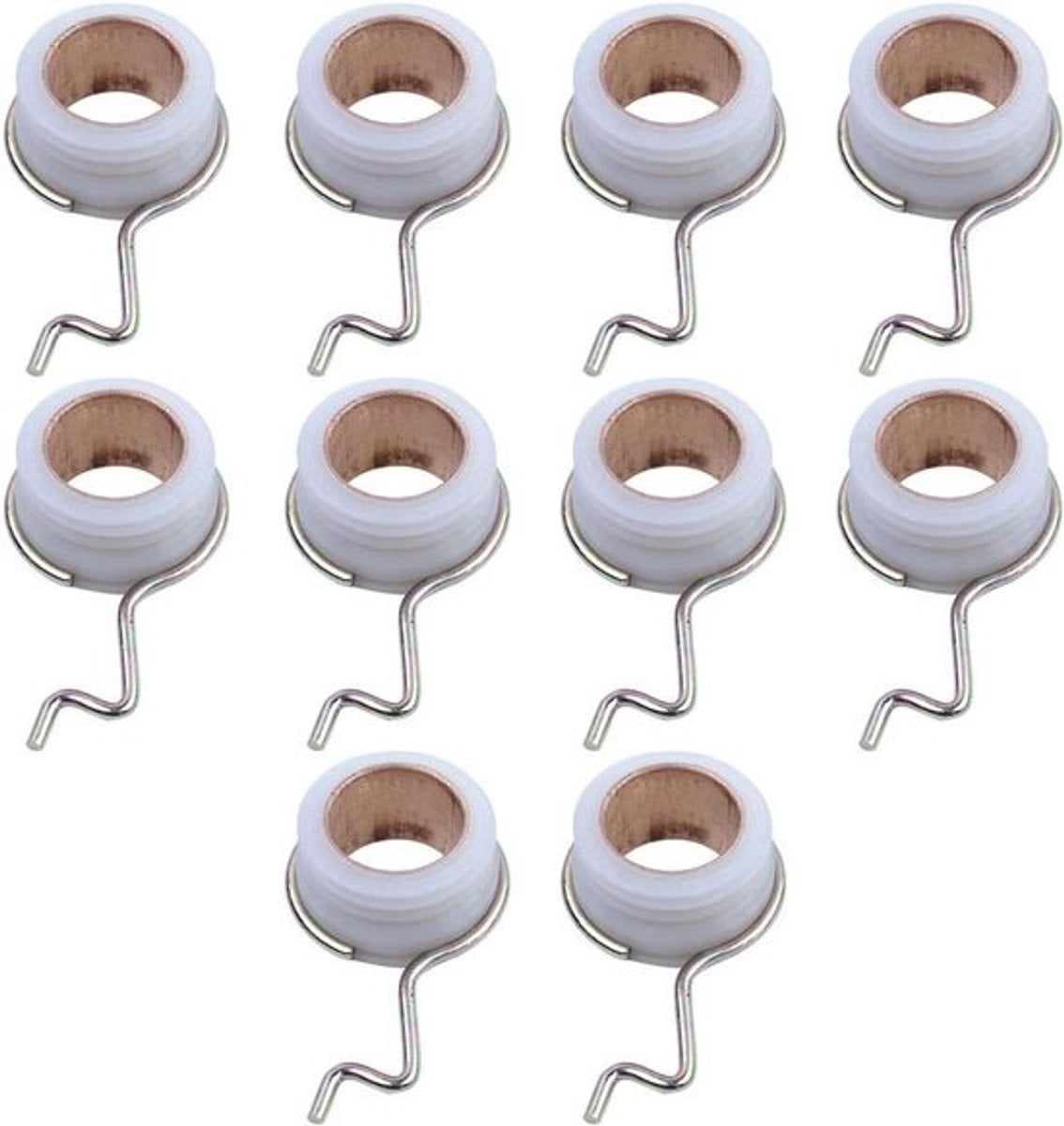 Set van 10 Oliepomp Worm Gear Kettingzaag Onderdelen
