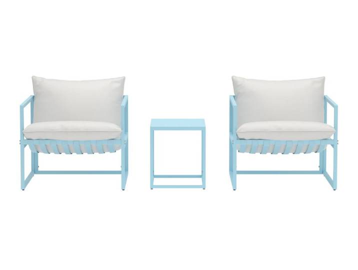 Messina Salon Lounge Bleu Clair.