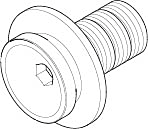 Dornbracht Nippel Wandanbindung 09240318090 roh