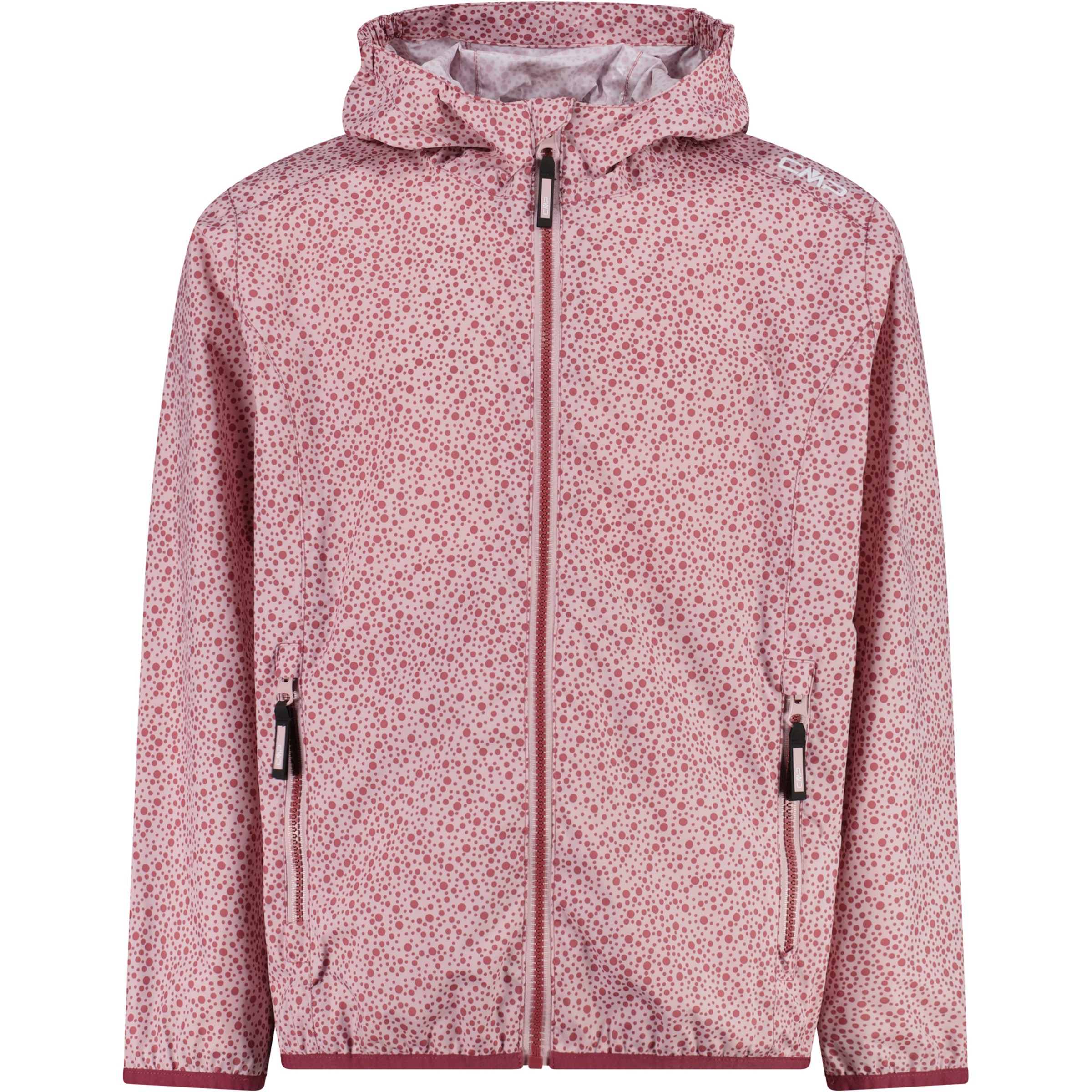 CMP Kinder Regenjacke rosa Größe 128 Trekking Klein verpackbar Wasserabweisend