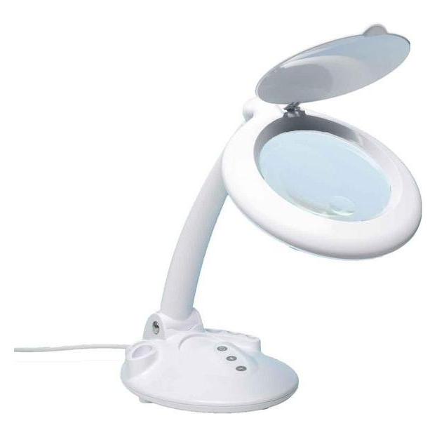 RS PRO LED Magnifier Bench lamp with Organiser (2017942)