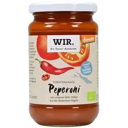 WIR. Tomatensauce mit Peperoni demeter 340ml