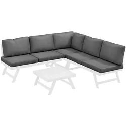 Outsunny Outsunny 4tlg. Gartenmöbel-Set Balkonmöbel-Set mit Ecksofa Zweisitzer Couchtisch