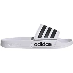 adidas Adilette Shower Badelatschen mit Klettverschluss KJ0157 - cloud white/core black/cloud white 47