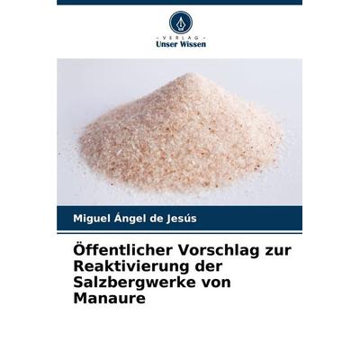 Öffentlicher Vorschlag zur Reaktivierung der Salzbergwerke von Manaure, Taschenbuch von Miguel Ángel de Jesús, Verlag Unser Wissen, 978-620-6-63361-7