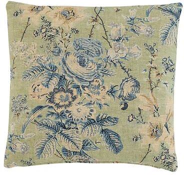 "Hayden Floral Pillow Cover - 20"" x 20"" - Ballard Designs"