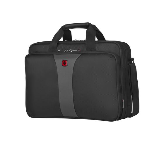 Wenger Legacy Double-Gusset BC Notebook Tasche 16" Zoll schwarz