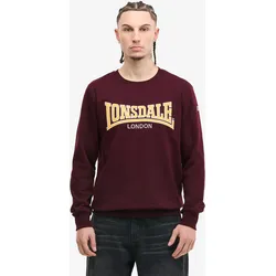 Lonsdale Herren Rundhals Sweatshirt schmale Passform BERGER LP181