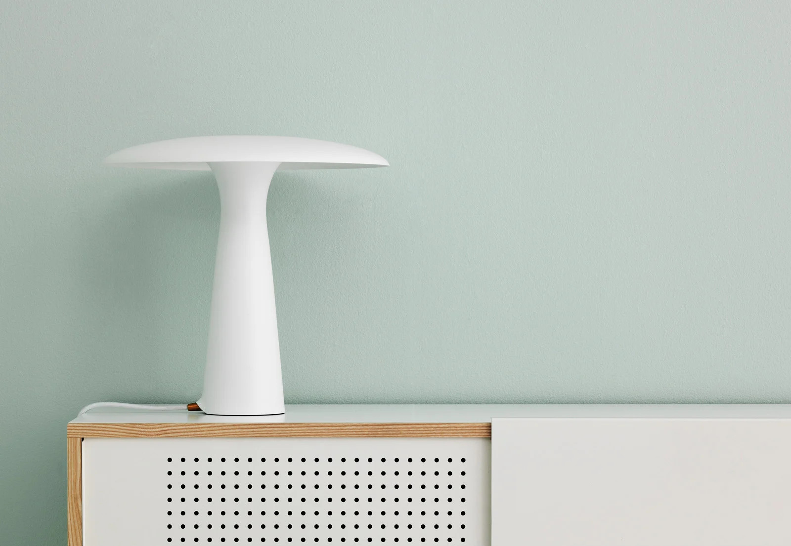 Normann Copenhagen Shelter Tafellamp Wit - Metaal