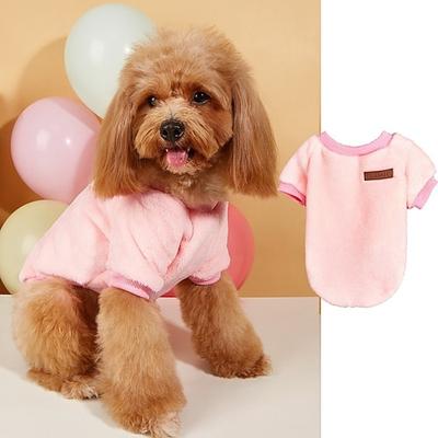 Hunde Pullover Modisch Winter Warm Modisch Komfortabel Outdoor Alltagskleidung Innen Hundebekleidung for Small Mittelmäßig