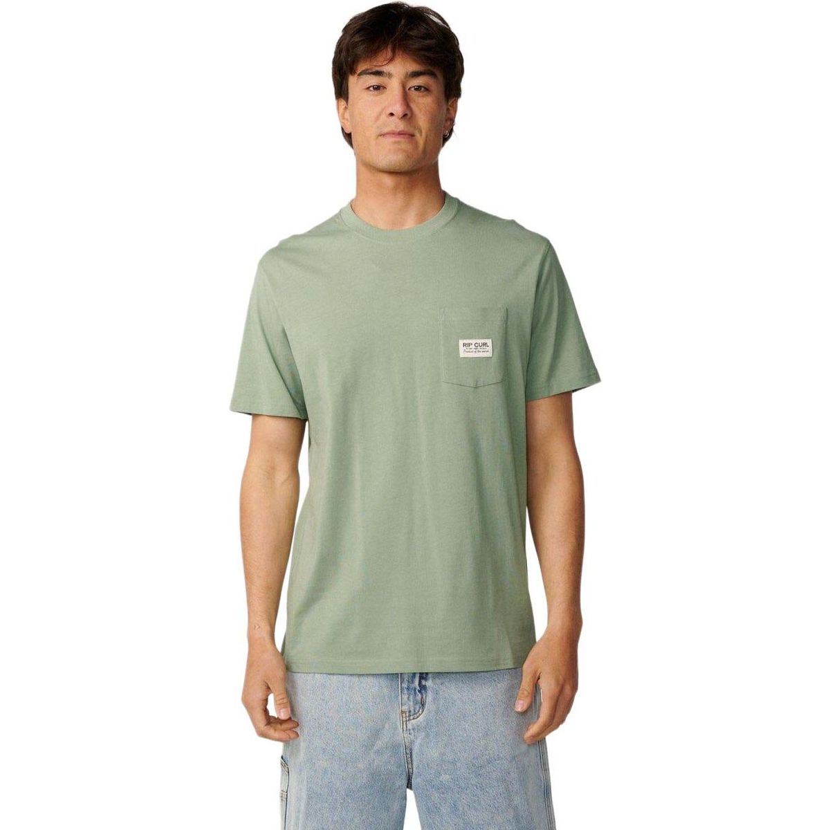 RipCurl Pacific Rinse Pocket Tee sage (3396) L 132MTE-3396-L