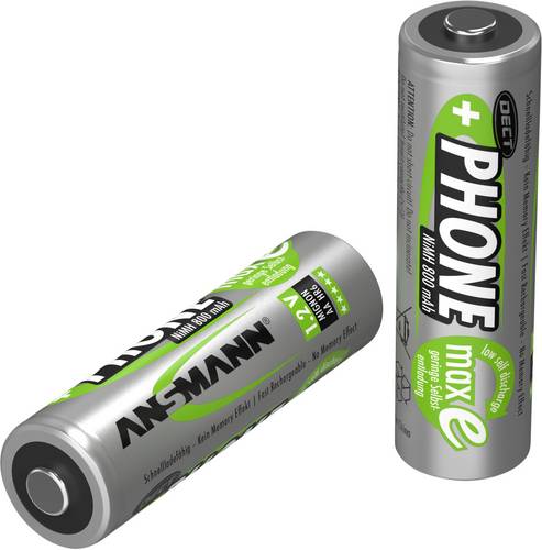 Ansmann DECT maxE HR06 Mignon (AA)-Akku NiMH 800 mAh 1.2 V 2 St.
