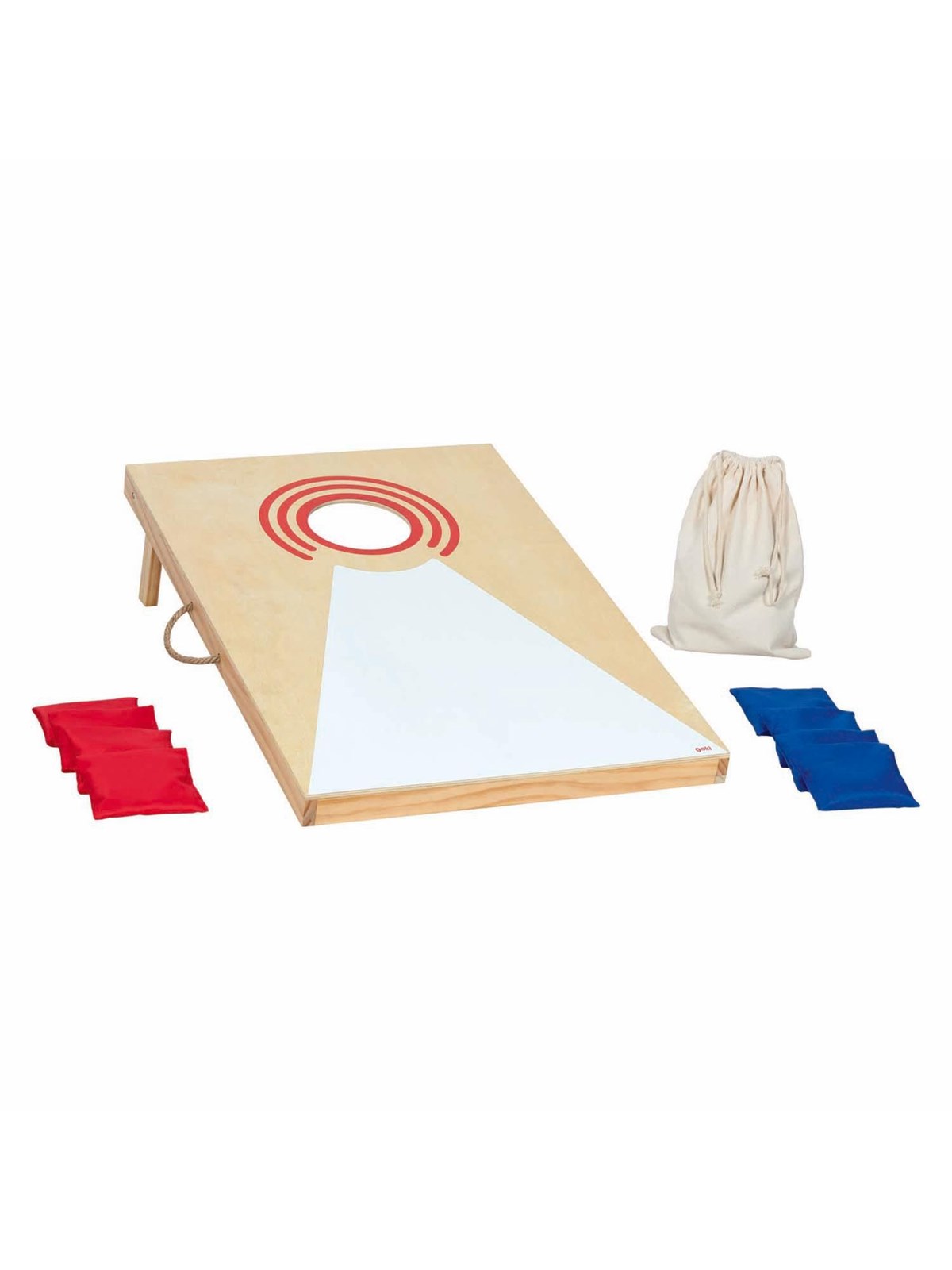 Wooden Cornhole Throwing Game