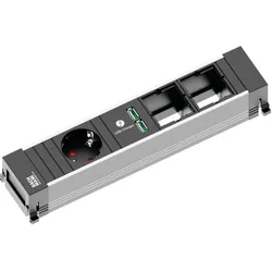 Bachmann, Steckdosenleiste, Power Frame power unit ALU (1x, CEE 7/3)