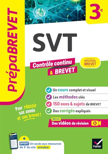 Fabien Madoz-Bonnot - SVT 3e : contrôle continu & brevet : nouveau brevet - Preis vom 11.10.2026 15:43:13 h