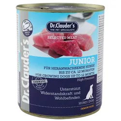 Dr. Clauder Selected Meat Junior 6x800 g