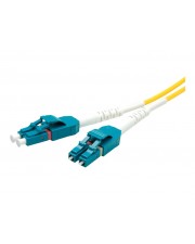 ROTRONIC-SECOMP Roline Patch-Kabel LC Single-Modus M bis M 7 m 3 mm Glasfaser Duplex 9/125 Mikrometer OS2 halogenfrei Crossover Gelb (21.15.8784)