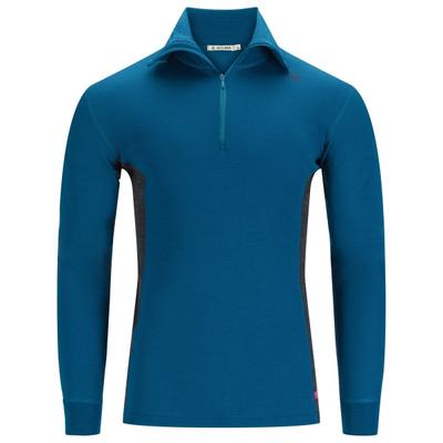 Aclima - Warmwool Polo - Merinopullover Gr S blau