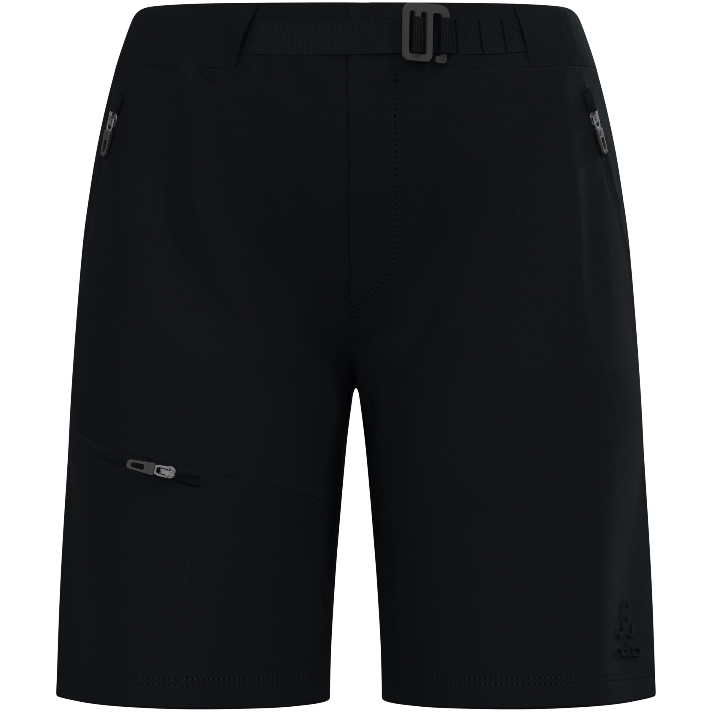 Odlo Ascent Damen Kurze Hosen schwarz Größe XL Camping Widerstandsfähig Wasserabweisend