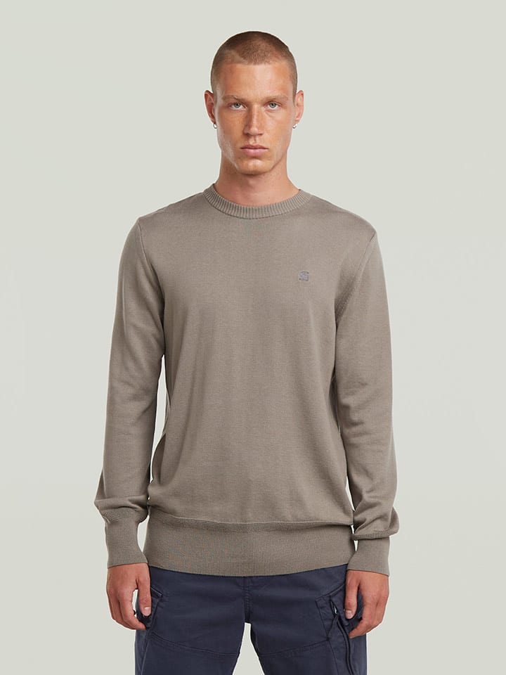 G-Star Pullover in Taupe - XXL