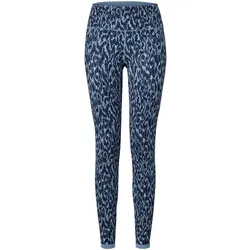 Tchibo - Wende-Sporttight - Damen - Gr. XS - blau/print