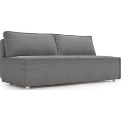 SCHLAFSOFA Diana mit Bettkasten, Grau 200/89/100 cm