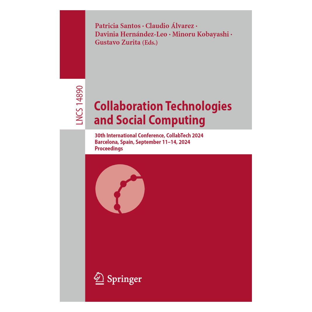 Springer Collaboration Technologies and Social Computing (Englisch, Softcover, Claudio Álvarez, Davinia Hernández-Leo, Gustavo Zurita, Minoru Kobayashi, Patricia Santos) (57091730)