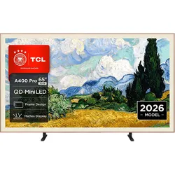 TCL 65A400 Pro QD-Mini LED TV (Flat, 65 Zoll / 165,1 cm, HDR 4K, SMART TV)