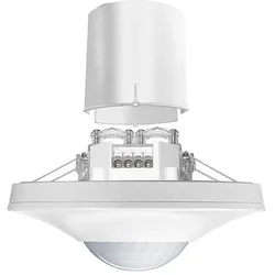 Esylux EP10426971 Deckeneinbau-Präsenzmelder 360°, Slave, Reichweite ca. Ø 8 m, fernbedienbar PD-C 360/8 Slave FM