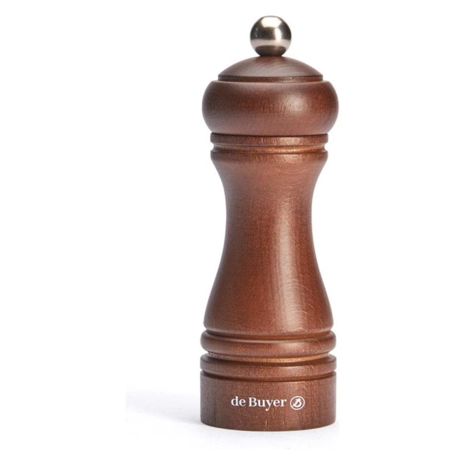 Debuyer Gewürzmühle Holz Java 14 cm Dunkel (10-101405)
