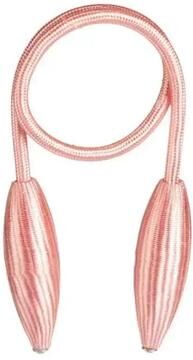 Discount Dollar Deals Household Convenience Curtain Buckle, Metal Simple Curtain Strap, Punching free Install, Tying Rope Buckle For Curtains pink